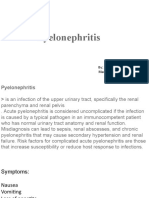 Pyelonephritis: By: Jayme, Julia Camille Macatanong, Farjana