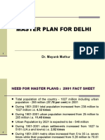 Master Plan For Delhi: Dr. Mayank Mathur