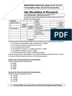 Accounts Dissolution Test 3rd Semester