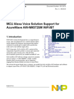 Mcu Alexa Voice Solution Support For Azurewave Aw-Nm372Sm Wifi/Bt