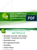 Unit-2 Emerging Building Materials