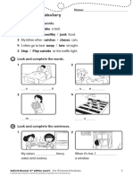 Unit 18 Grammar & Vocabulary: Circle The Correct Words