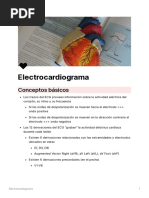 Electrocardiograma: Conceptos Básicos