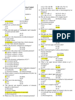 MCQ Practice On (Chapter-3: Chemistry 1 Paper)