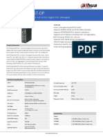 Dh-Pfs4210-8Gt-Dp: 10-Port Gigabit Industrial Swicth With 8-Port Gigabit Poe (Managed)