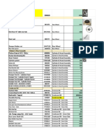 UCE Spare Parts Price List