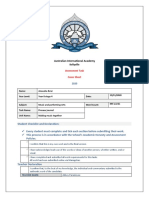 Assessment Task 4 - Process Journal - Anousha