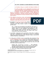 B. Section 14 of R.A. 9167 Constitutes An Undue Limitation of The Taxing Power of Lgus