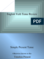 English Verb Tense Review