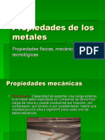 Propiedades de Los Metales