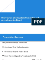 Overview On Child Welfare Committee and Juvenile Justice Board