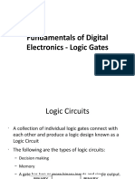 Fundamentals of Digital Electronics - Logic Gates