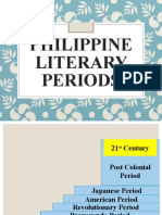 Philippine Literary Periods