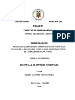 Aprovechamiento de Los Residuos de Cacao para Obtener Carbon Activado