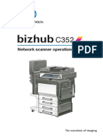 Bizhub c352 Um Scanner-Operations en 1-1-0 Phase3