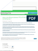 What Is The Difference Between PTC & PT100 Their Function and Connecting Way PDF