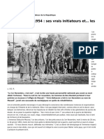 1er Novembre 1954 Ses Vrais Initiateurs Et Les Autres PDF