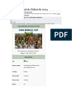 Copa Mundial de Fútbol de 2014