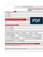 Electrical Installation Condition Report - Red