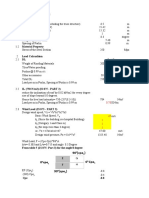 Roof Load Calculation: Preliminary Data Building Dimension