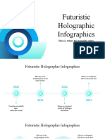 Futuristic Holographic Infographics by Slidesgo