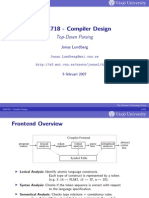 Top Down Parsing