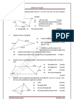 Module 4 - Solutions of Triangles