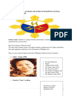 Lesson 3: Canonical Authors and Works of Philippine National Artists in Literature