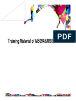 Training Material of MS09A and MS09L Chassis