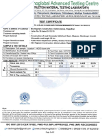 (Construction Laboratory) : Testing