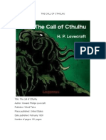 The Call of Cthulhu