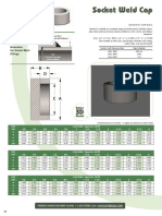 Socket Weld Cap Dimension - Penn Machine