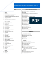 Disciplinas y Sector de Aplicación