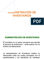 5.3 Administracion de Inventarios