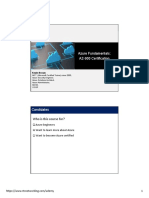 Azure Fundamentals AZ 900