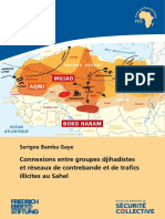 Connexions Entre Groupes Djihadistes Et Réseaux de Contrebande Et de Trafics Illicites Au Sahel