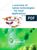 An Overview of Encapsulation Technologies For Food Applications