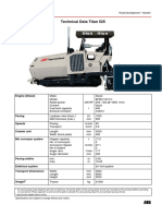 Technical Data Titan 525: Engine (Diesel)