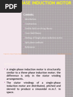 Single Phase Induction Motor