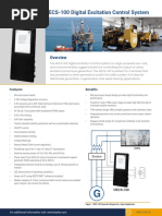 DECS-100 Digital Excitation Control System: Features Benefits