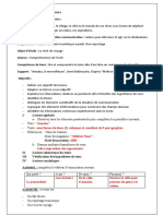 Compréhension de L'écrir Fiche Prof