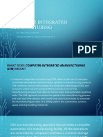 Computer Integrated Manufacturing