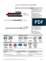 Informacao Tecnica Da Ancoragem HIT RE 500 V3 Informacao Tecnica ASSET DOC LOC 7717506