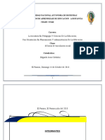 Informe de Curriculo. Educacion Prebasica