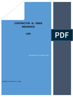 Contractor All Risks Insurance PDF