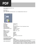 DataSheet (Line Differential 7SD87-P1B177029) PDF