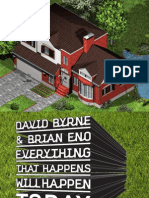 David Byrne and Brian Eno - Everything That Happens Will Happen Today Booklet