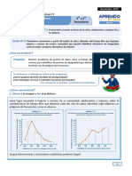 Ficha de Autoaprendizaje Semana 4 Noviembre Matemática Ciclo Vii