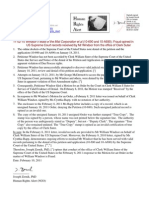 11-02-10 Windsor V Maid of The Mist Corporation (10-690 and 10-A690) - Fraud Opined in US Supreme Court Records, Received by MR Windsor From Office of Clerk Suter