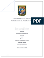 Análisis Del Caso Mariana Lima. Susana Irene Cárdenas Vargas